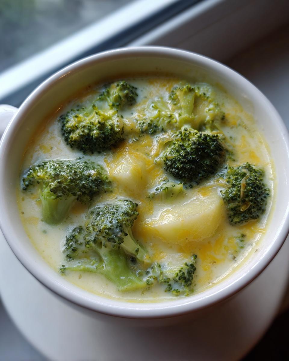broccoli potato cheese soup - Other 2