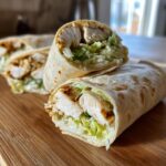 caesar chicken wrap - Tasty