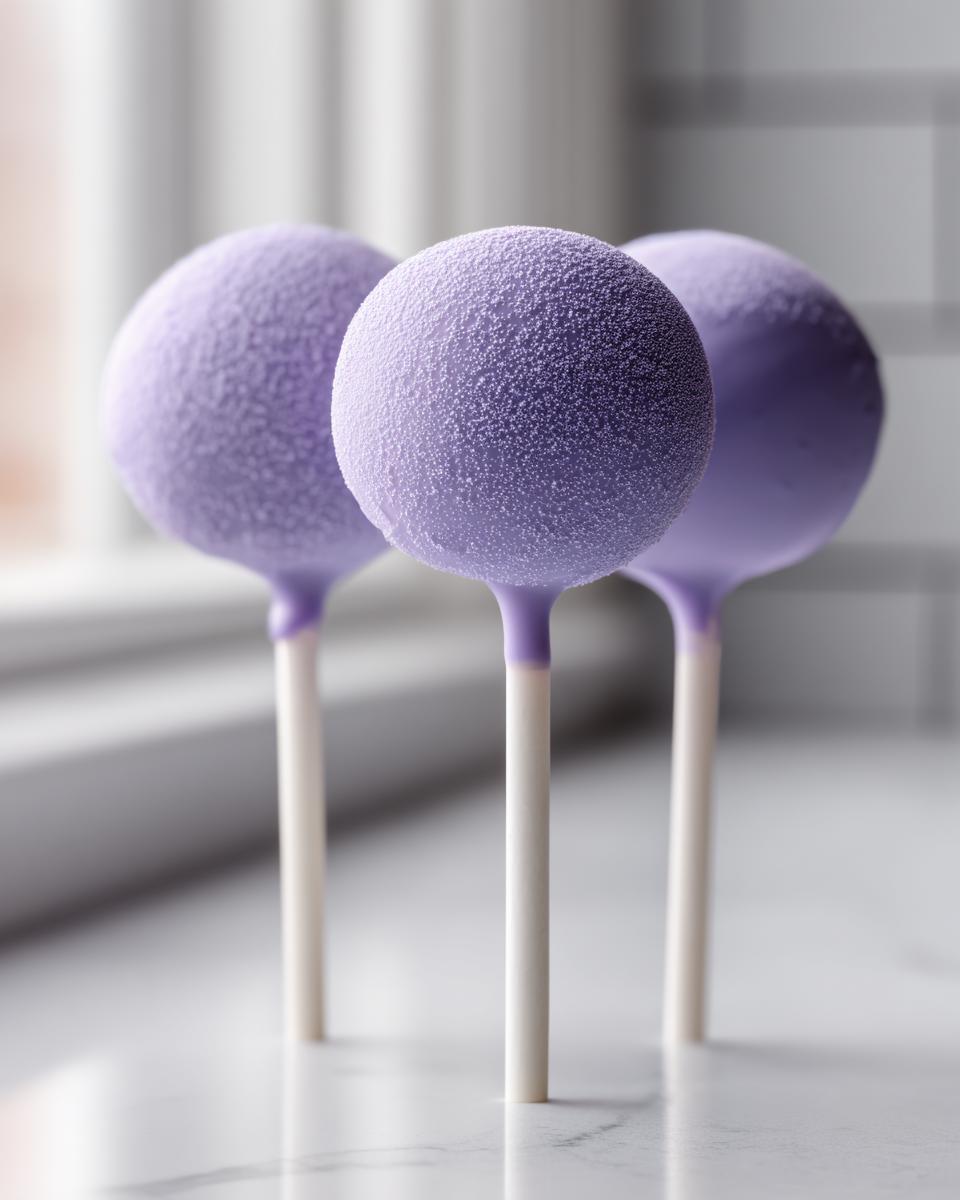 lavender cake pops - Other 4