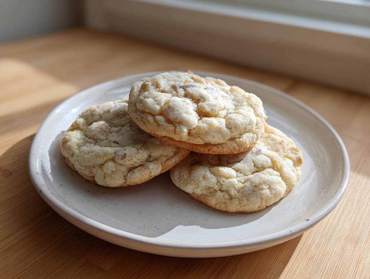 lavender london fog cookies - Featured