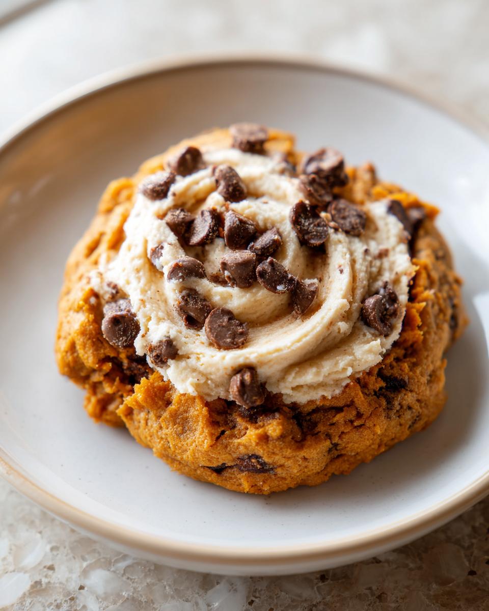 pumpkin chocolate chip cheesecake cookies - Other 3