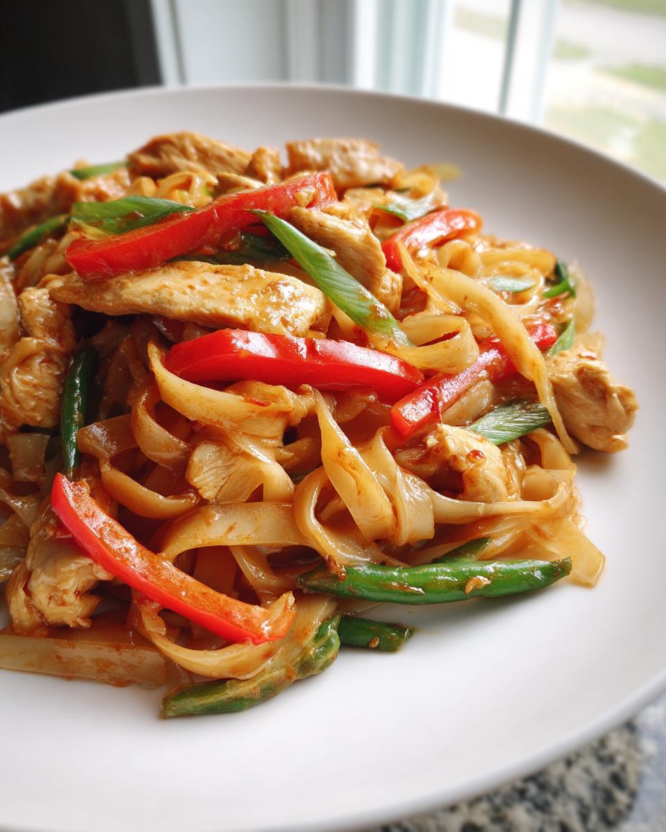 thai drunken noodles recipe chicken - Other 4