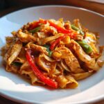 thai drunken noodles recipe chicken - Tasty