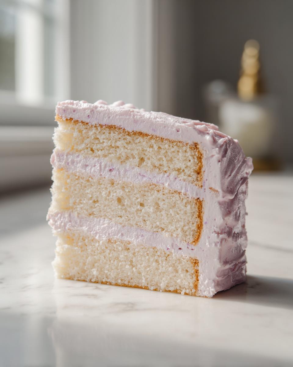 white and lavender cake - Other 3